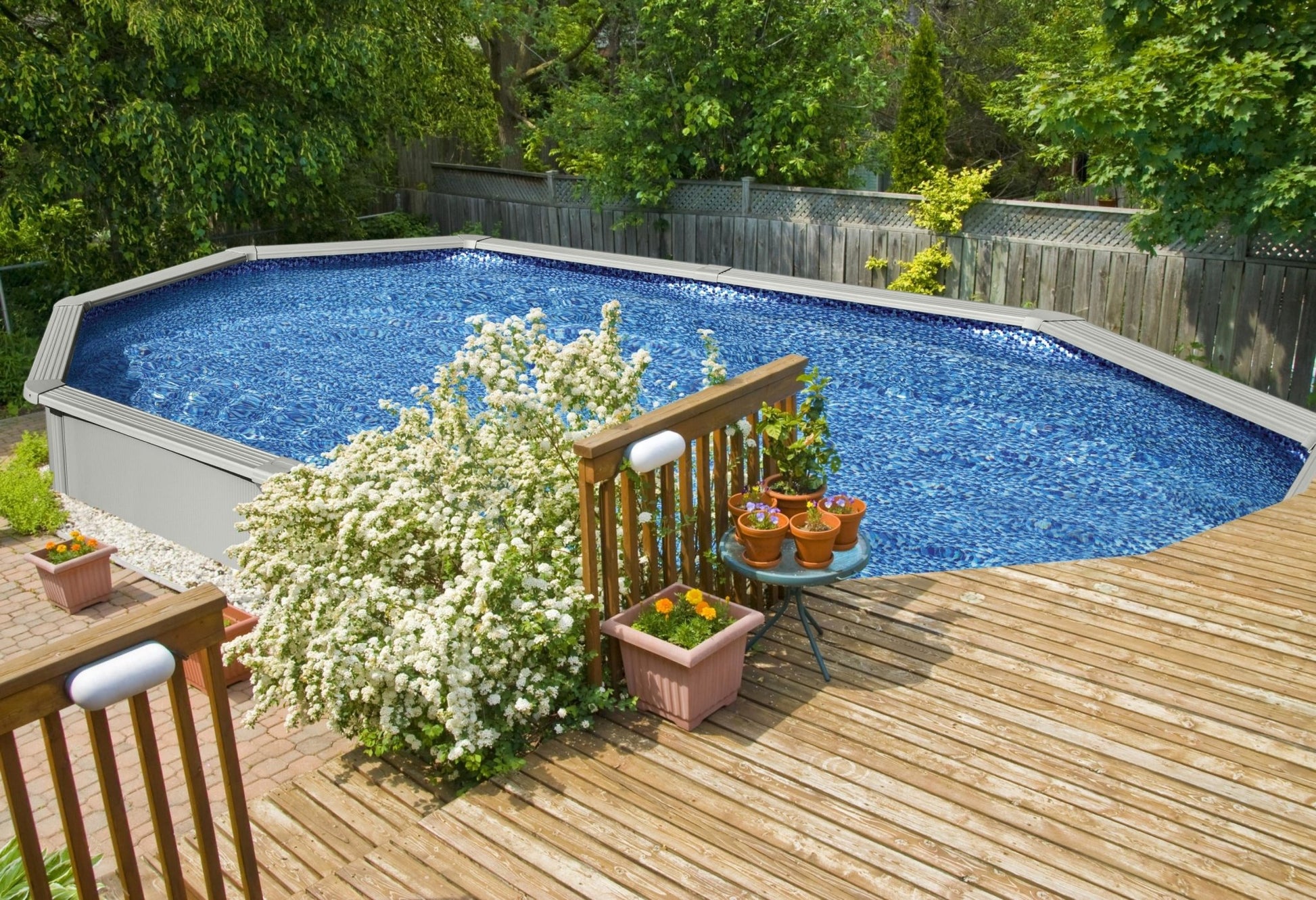 Bestway Hydrium Jersey metalen zwembad 500 cm x 360 cm x 120 cm - Azzura Pool