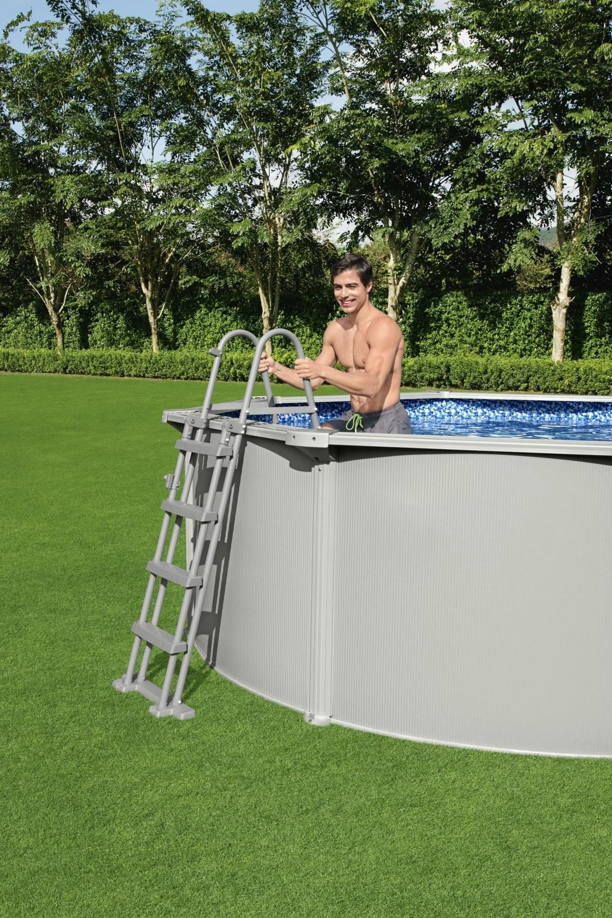 Bestway Hydrium metalen zwembad Ø 460 cm x 120 cm - Azzura Pool