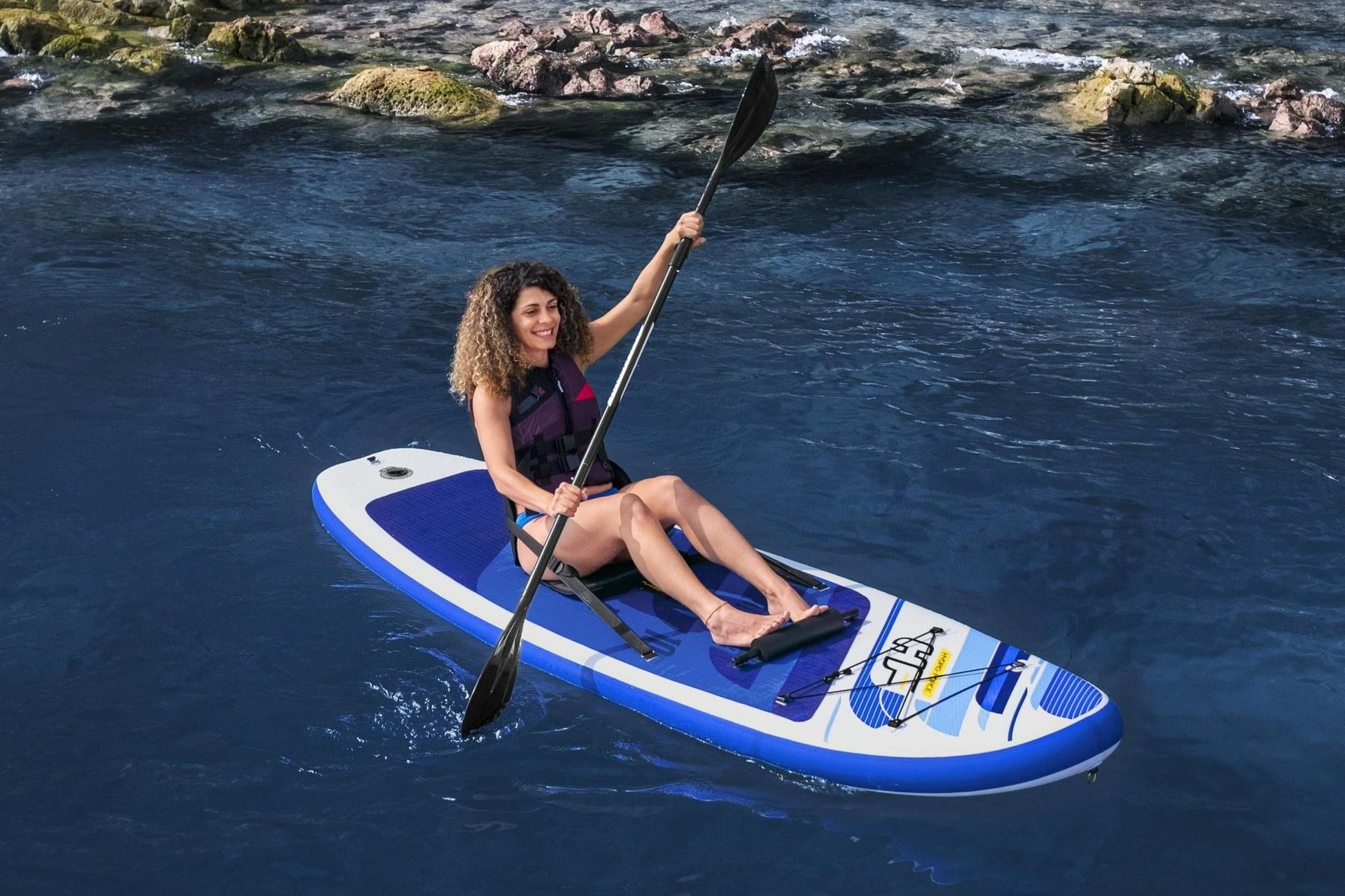 Bestway Hydro-Force SUP Oceana Convertible Set 305cm x 84cm x 12cm - Azzura Pool