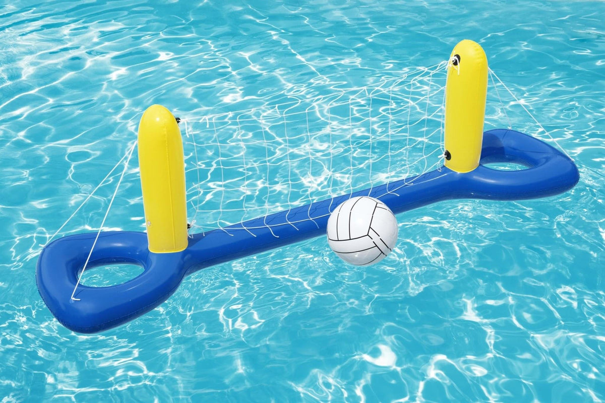 Bestway Opblaasbaar Volleybalspel Blauw 244cm - Azzura Pool