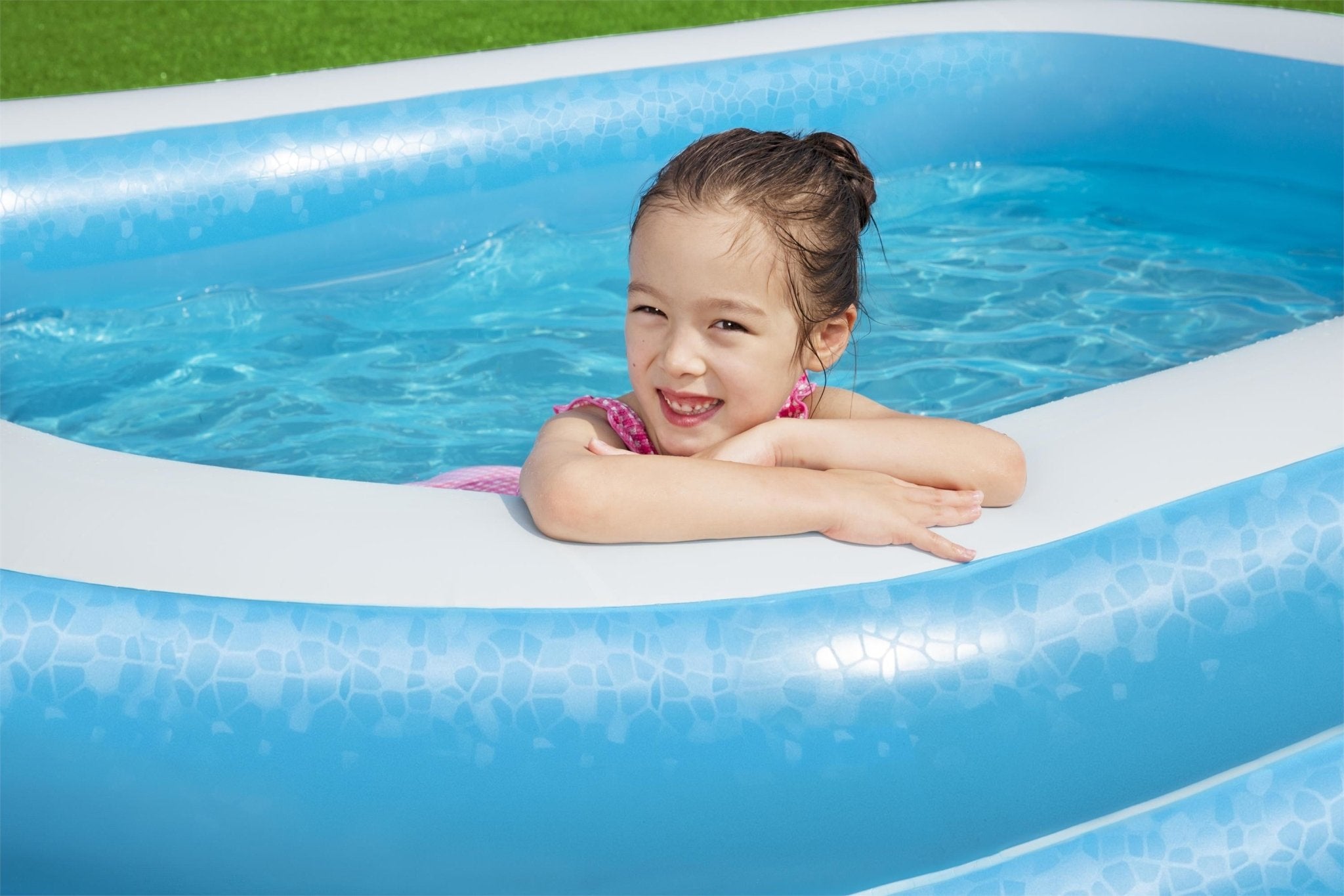 Bestway opblaasbaar zwembad 262cm x 175cm x 51cm - Azzura Pool