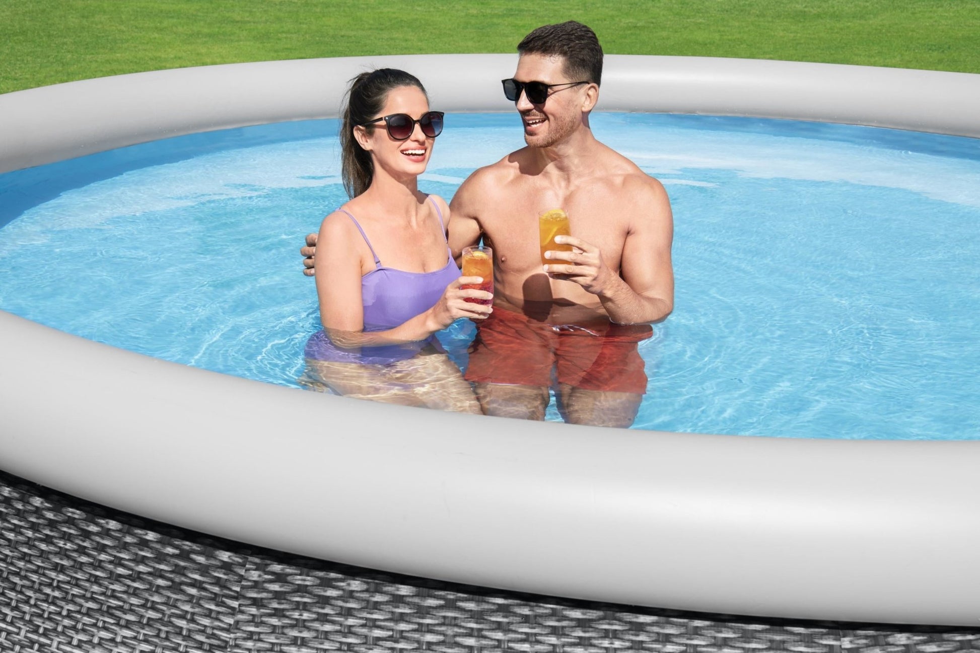 Bestway opzetzwembad Fast Set rond Ø457x84cm - Azzura Pool