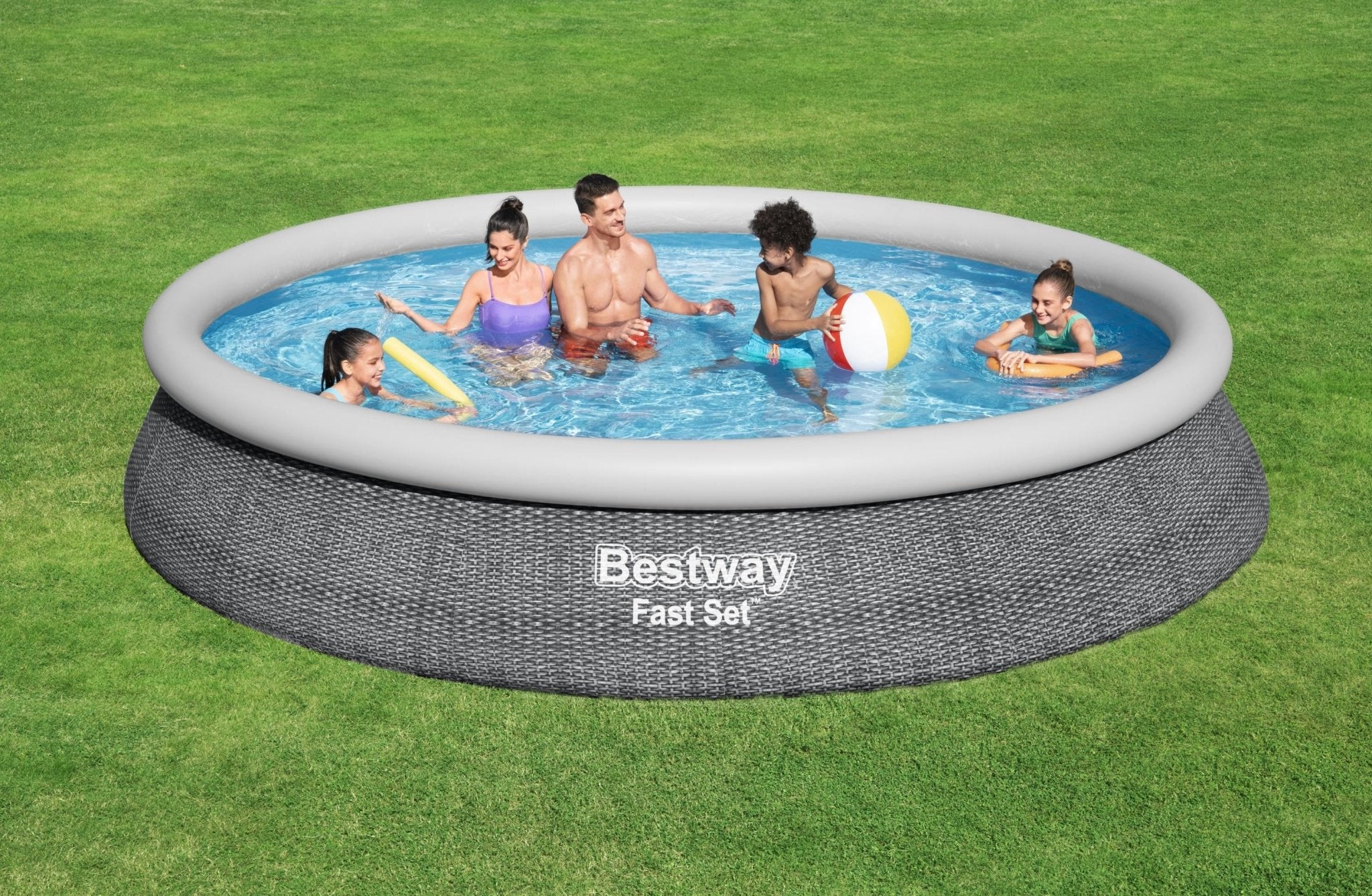 Bestway opzetzwembad Fast Set rond Ø457x84cm - Azzura Pool