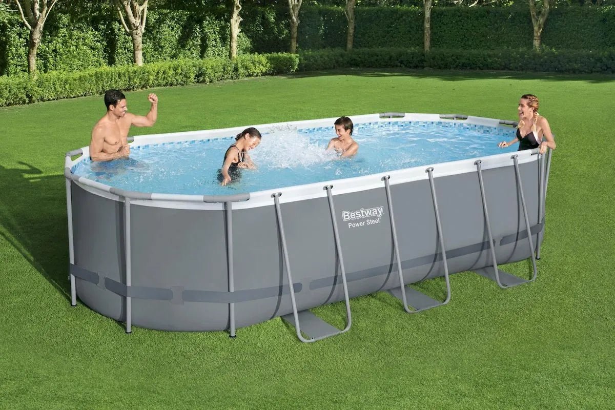 Bestway Power Steel Oval - 549cm x 274cm x 122cm - Azzura Pool