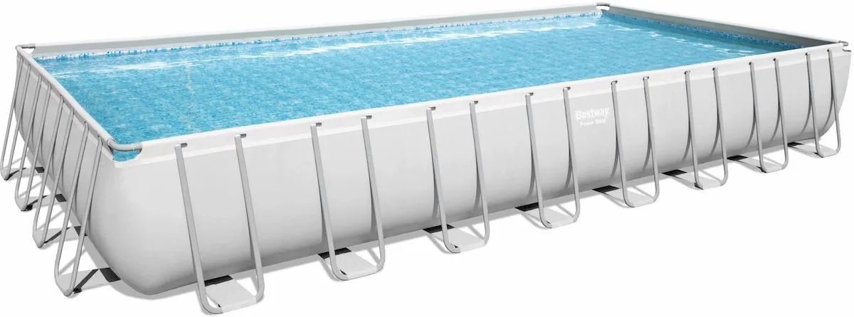 Bestway power steel rectangular 956cm x 488cm x 132cm - Azzura Pool