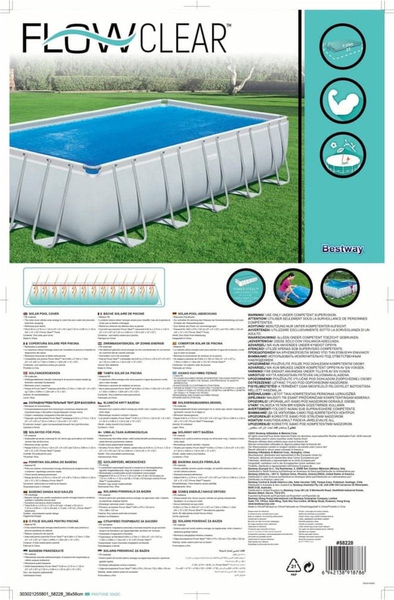 Bestway Solar zwembadhoes 703cm x 336cm - Azzura Pool