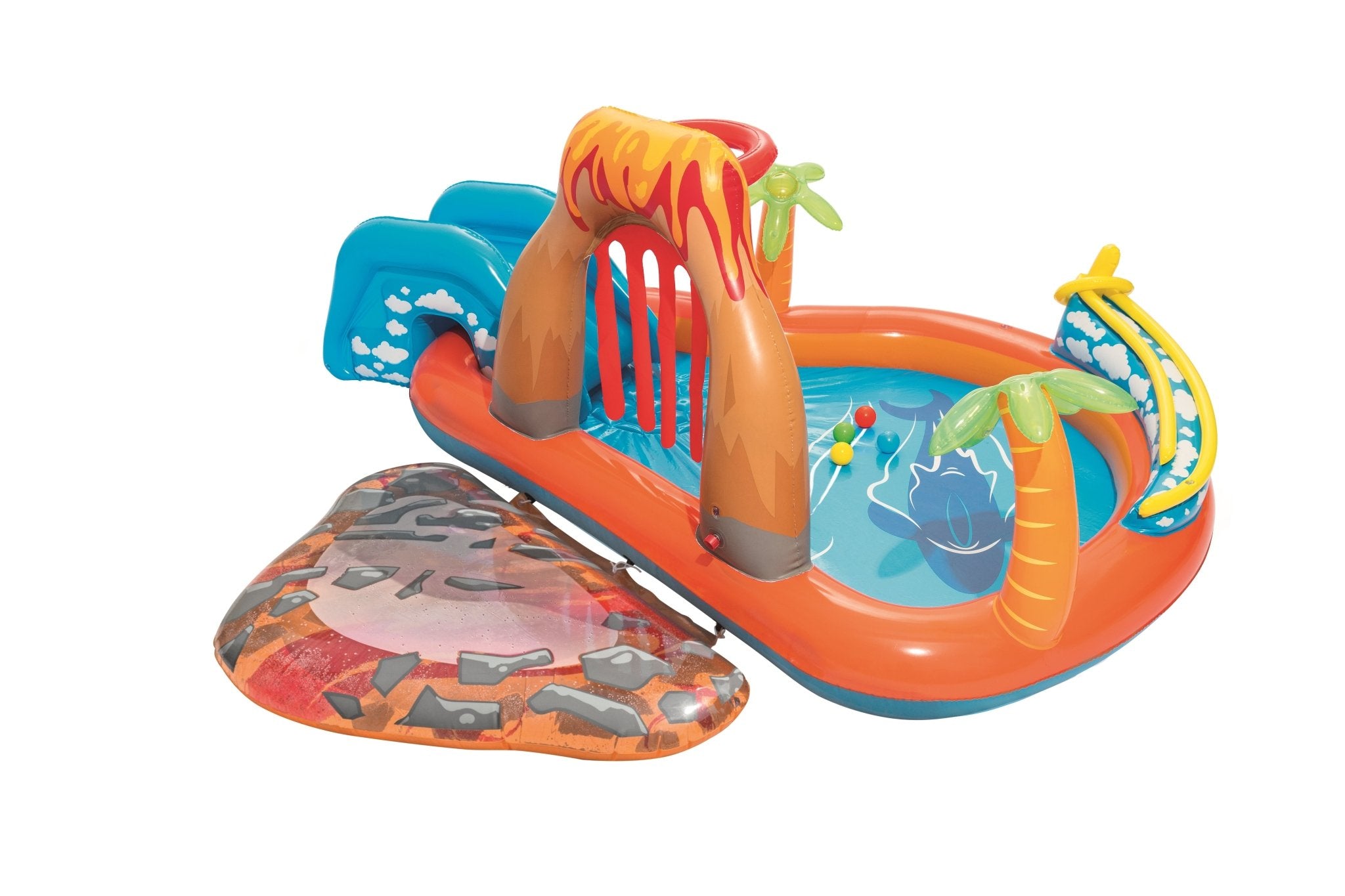 Bestway Speelzwembad Tropisch Eiland 265cm x 265cm x 104cm - Azzura Pool
