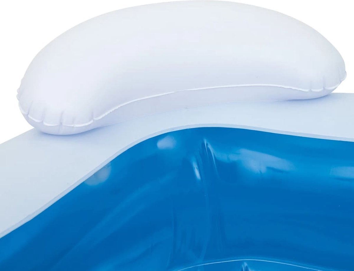 Bestway vijfhoekig familiezwembad 213cm x 207cm x 69cm - Azzura Pool