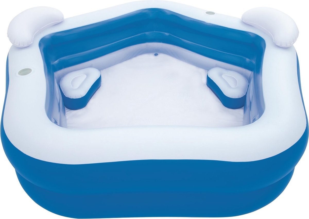 Bestway vijfhoekig familiezwembad 213cm x 207cm x 69cm - Azzura Pool