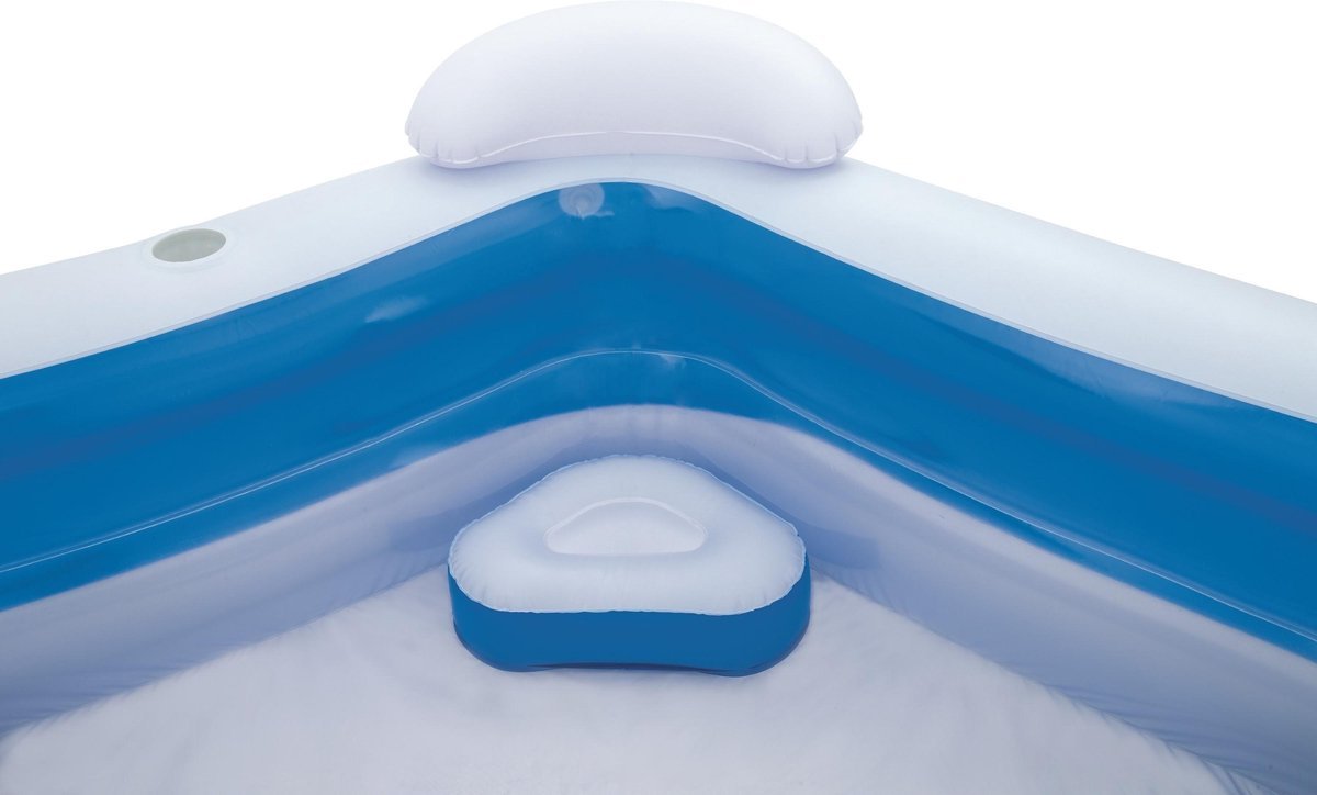 Bestway vijfhoekig familiezwembad 213cm x 207cm x 69cm - Azzura Pool