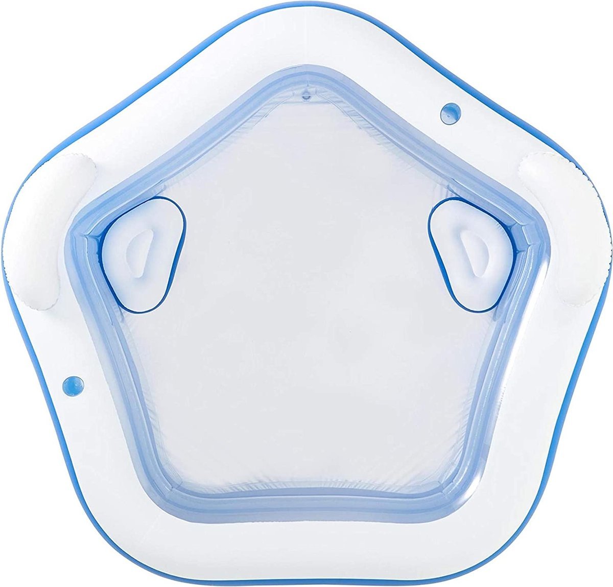 Bestway vijfhoekig familiezwembad 213cm x 207cm x 69cm - Azzura Pool