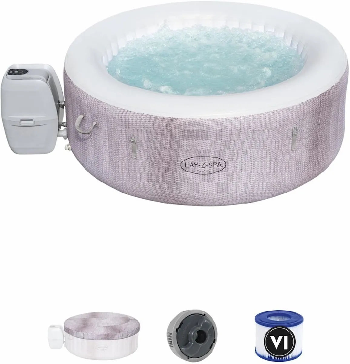 Lay-Z Spa Cancun Airjet aufblasbares Spa – 4 Personen
