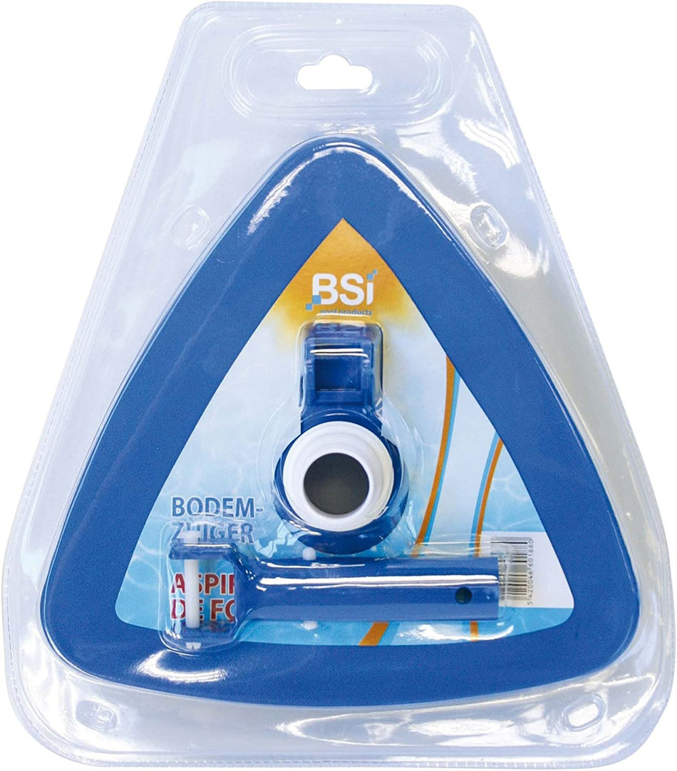 Aspirador de fondo BSi 34 x 30 cm azul