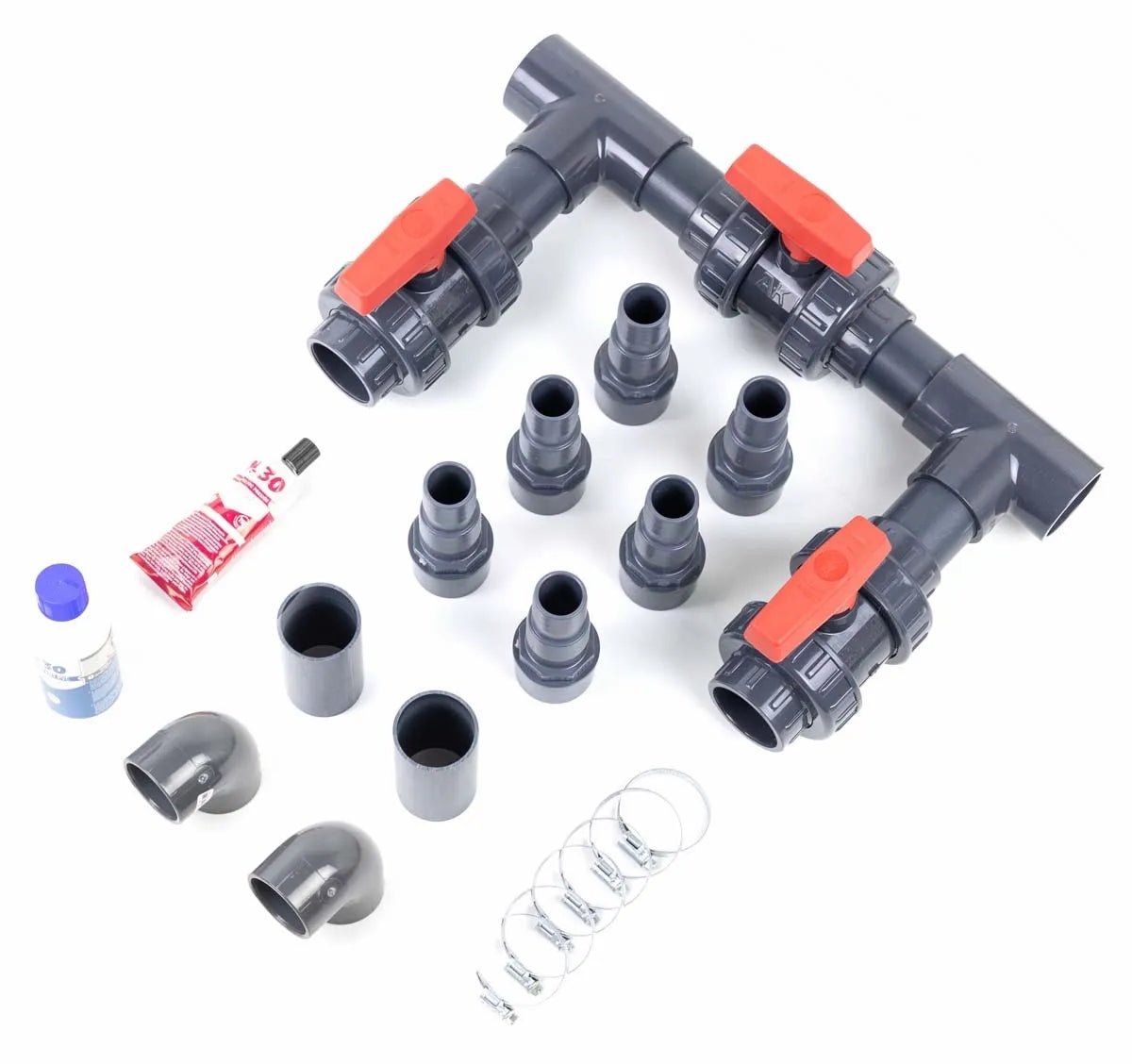 Bypass Kit voor warmtepomp - universeel - Azzura Pool