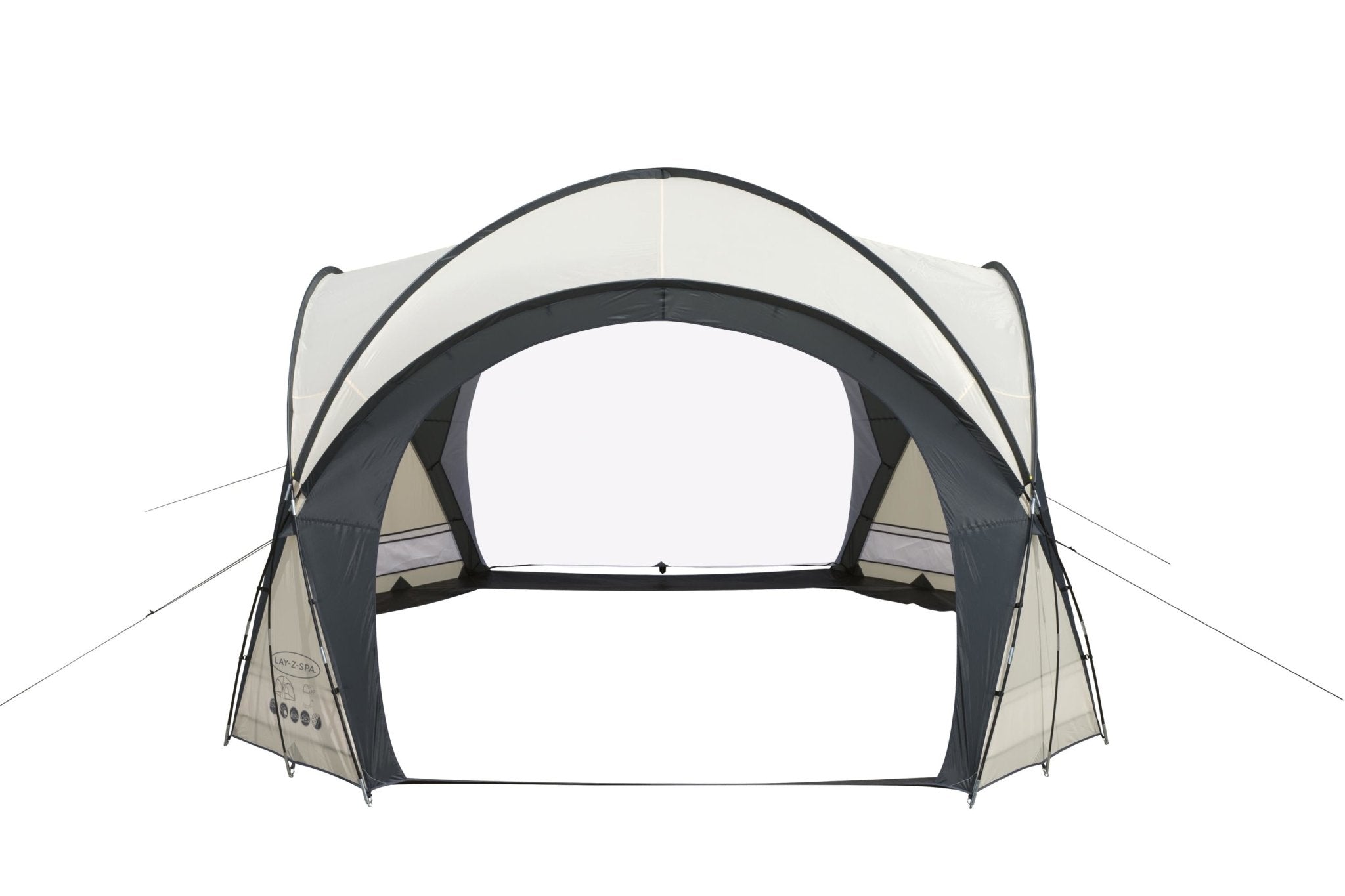 Dome Lay-Z-Spa overkapping 390cm x 390cm x 255cm - Azzura Pool