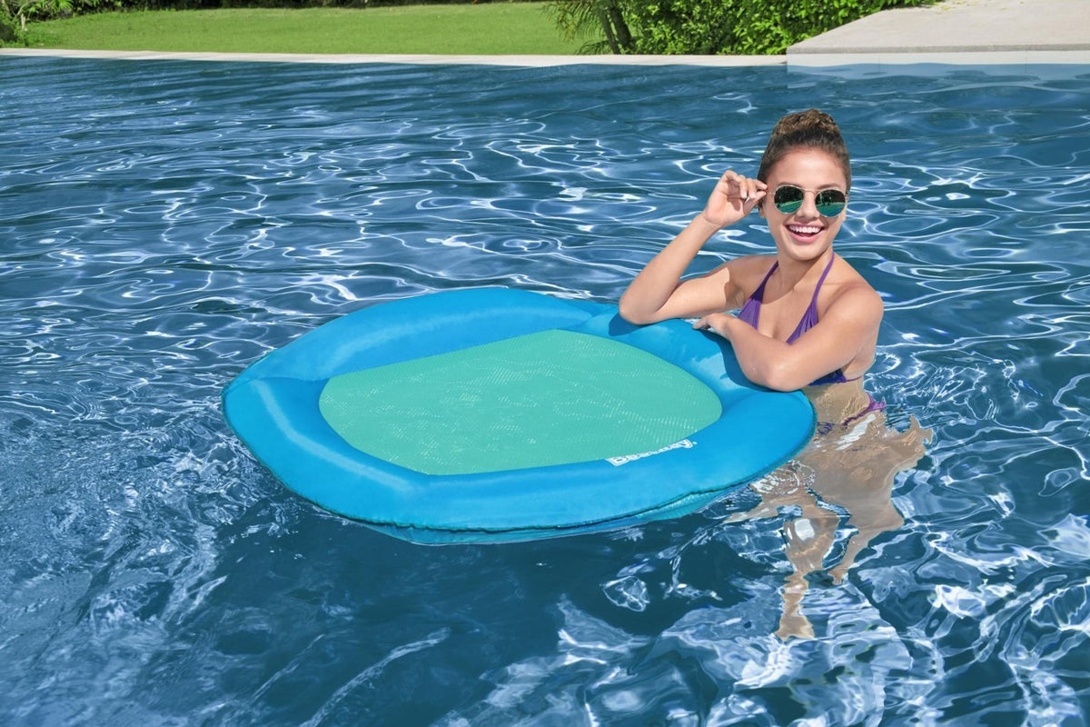 Drijvende Loungezetel Flex 'N Fold (1 persoons) - 106cm x 95cm x 16cm - Azzura Pool