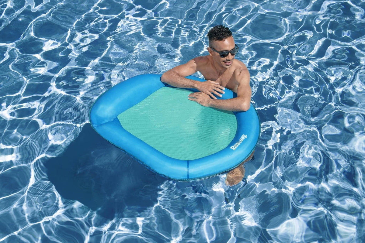 Drijvende Loungezetel Flex 'N Fold (1 persoons) - 106cm x 95cm x 16cm - Azzura Pool
