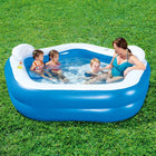 Fünfeckiger Familienpool von Bestway, 213 cm x 207 cm x 69 cm