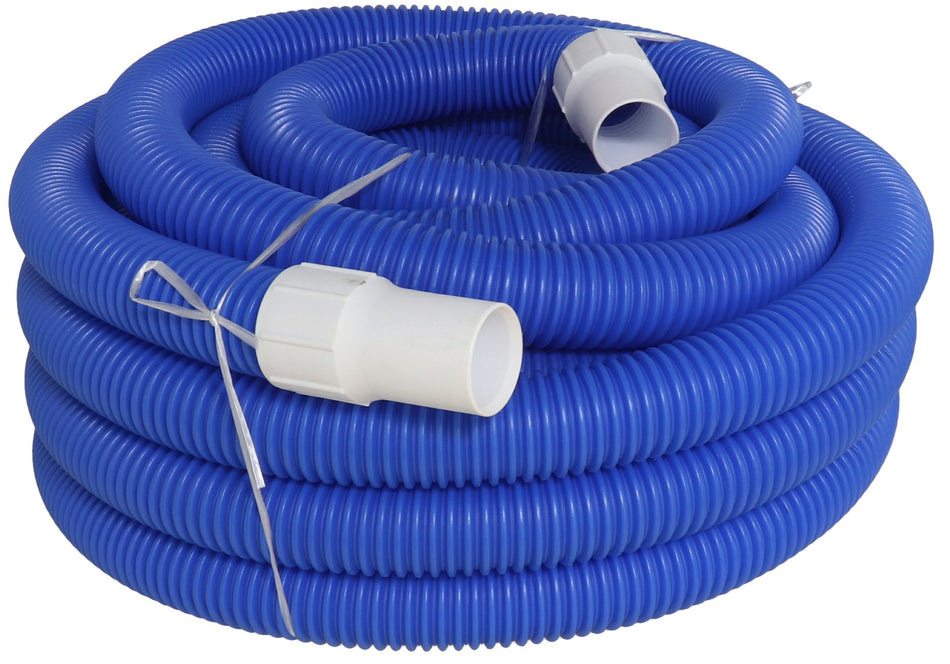 Geimport tuyau d'aspiration nettoyeur de piscine 15 mètres PVC bleu 