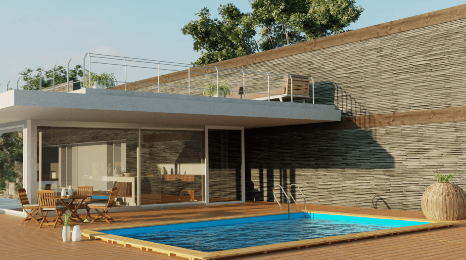 Gre Evora 620cm x 420cm x 133cm - Azzura Pool