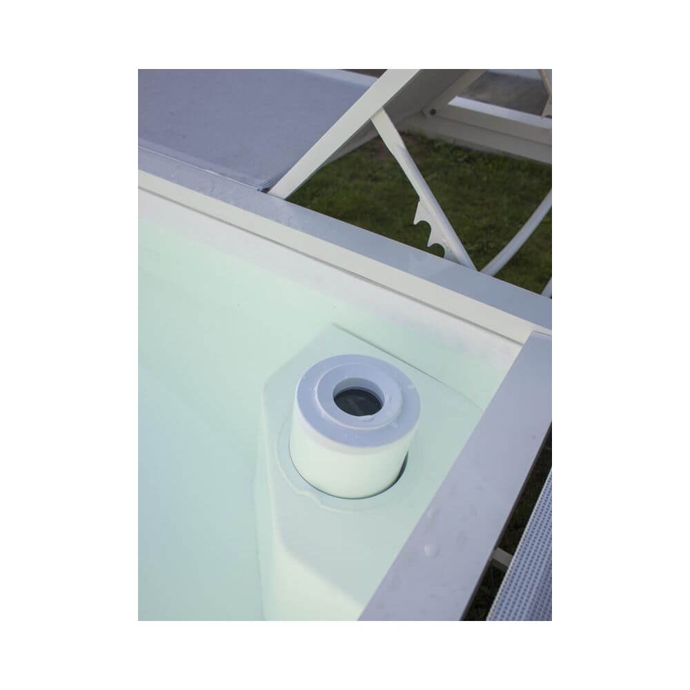 Gre Mariposa Butterfly mini zwembad met ligbedden 282cm x 219cm x ↕60cm - Azzura Pool