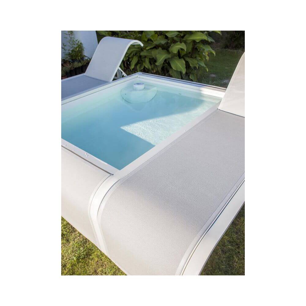 Gre Mariposa Butterfly mini zwembad met ligbedden 282cm x 219cm x ↕60cm - Azzura Pool