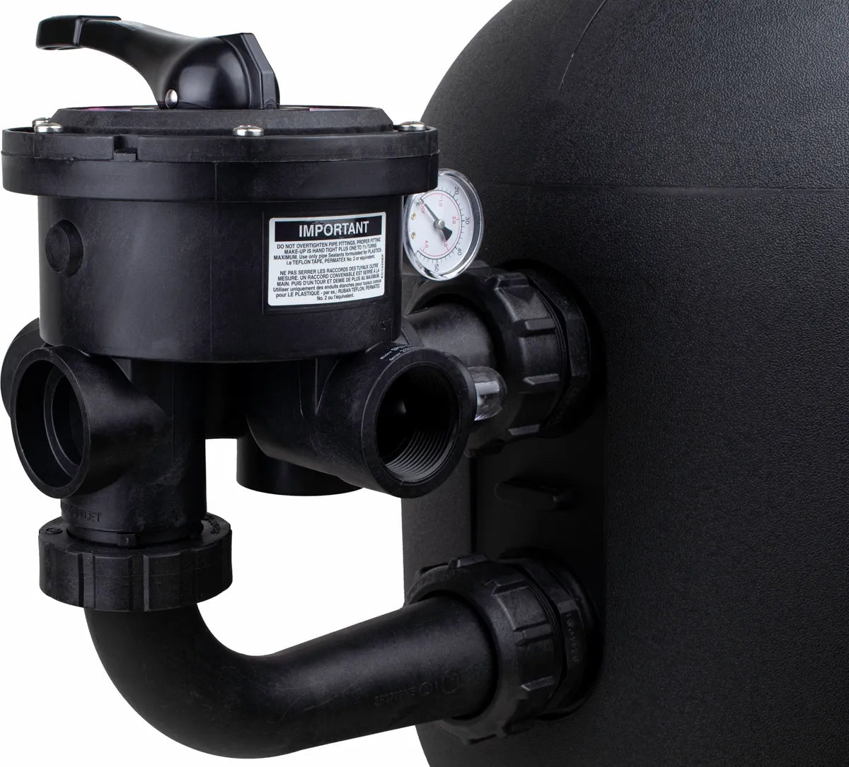 Hayward Powerline side mount zandfilter, 10m³ - Azzura Pool