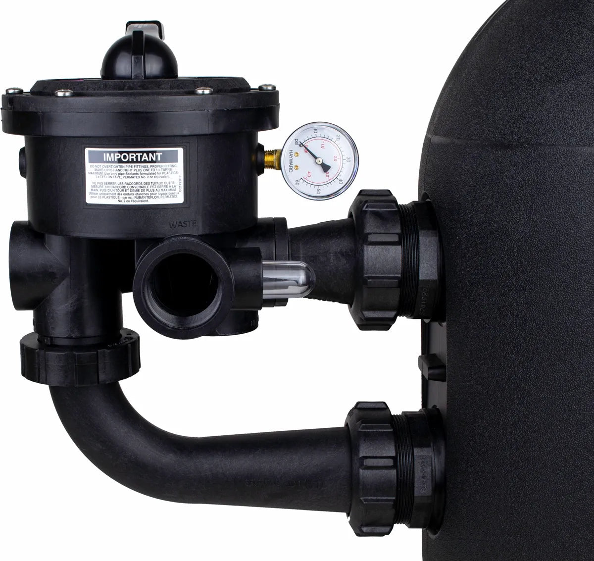 Hayward Powerline side mount zandfilter, 14m³ - Azzura Pool