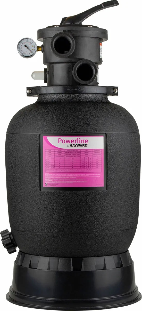 Hayward Powerline top mount zandfilter, 14m3 - Azzura Pool