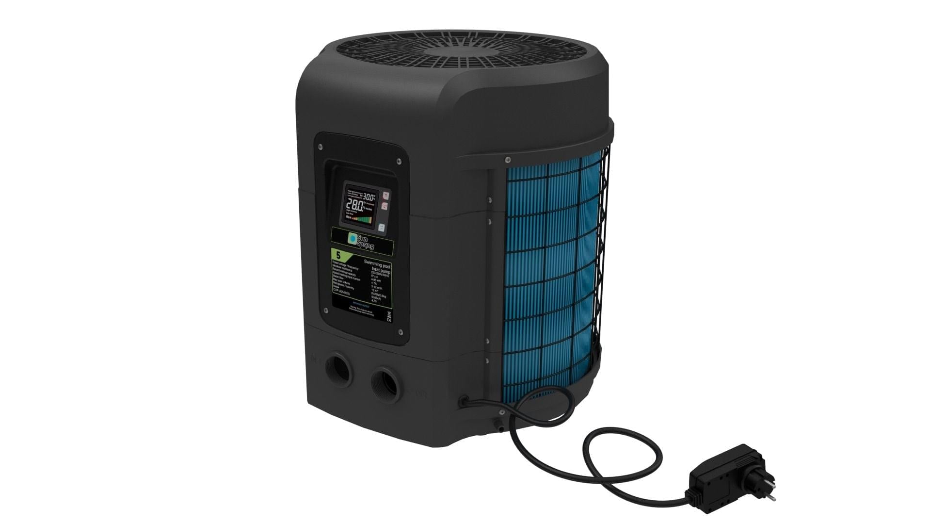 Hot Splash zwembad warmtepomp 8kW (zeer energiezuinig) - Azzura Pool