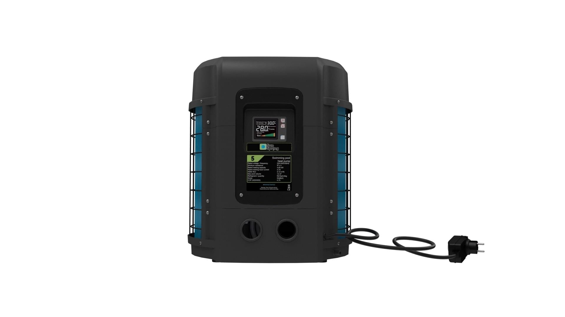 Hot Splash zwembad warmtepomp 8kW (zeer energiezuinig) - Azzura Pool