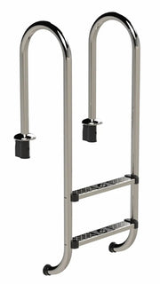 IDEAL Standaard RVS zwembadtrap 2 treden - AISI 304 - Azzura Pool