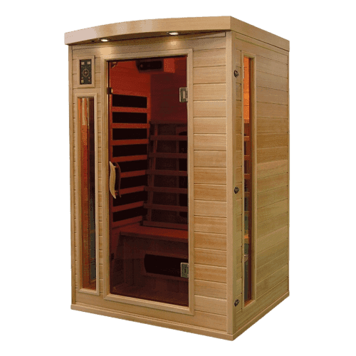 Infrarood Sauna Canadees Hemlock Hout 2 Personen - Azzura Pool