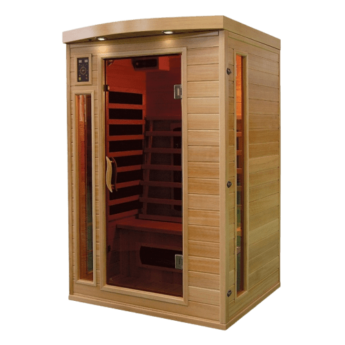 Infrarood Sauna Canadees Hemlock Hout 2 Personen - Azzura Pool