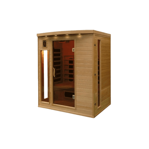 Infrarood Sauna Canadees Hemlock Hout 3 Personen - Azzura Pool