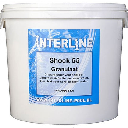 Interline zwembadreiniger Shock 55 Granulaat 5 kg