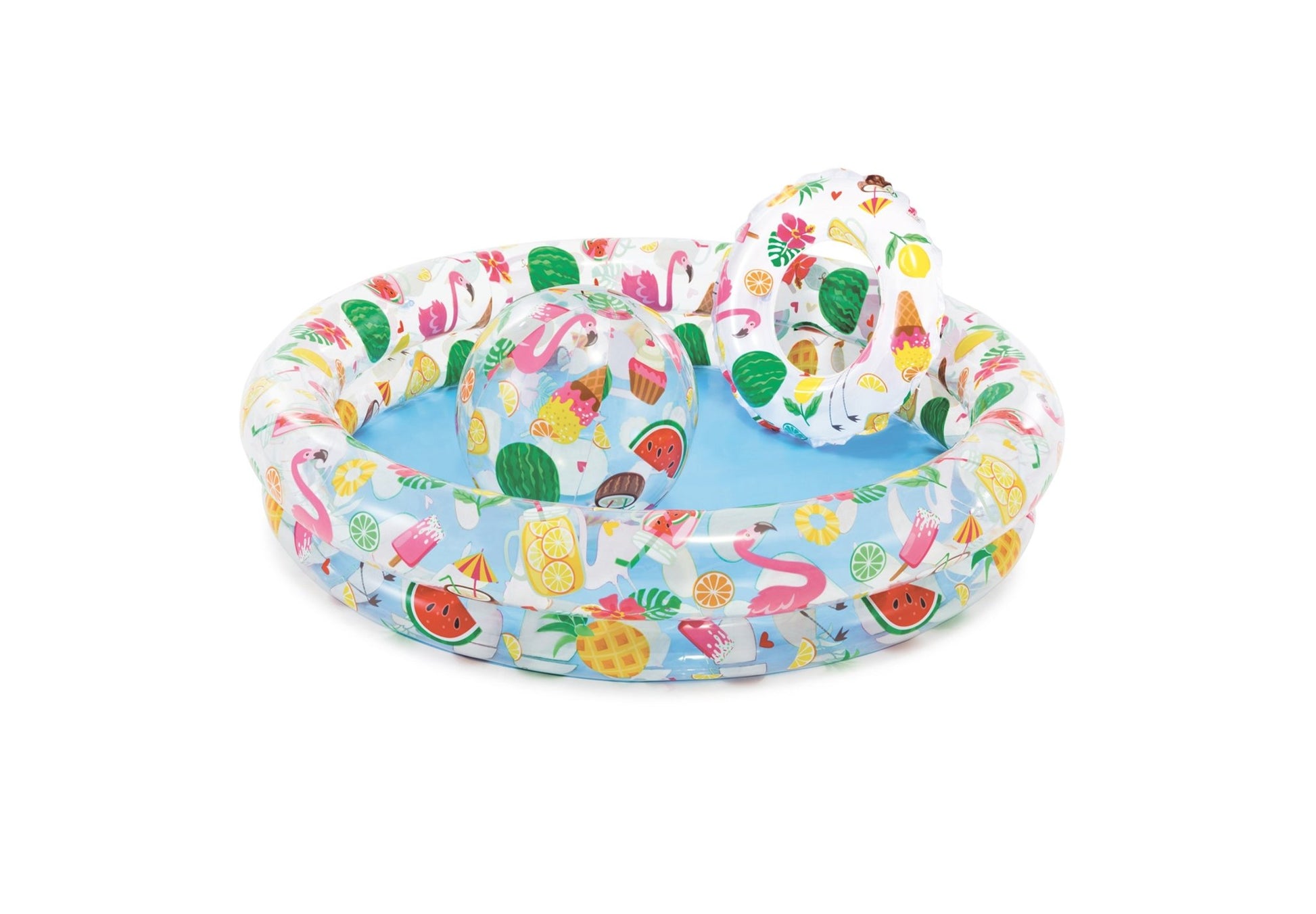 Intex 2-Rings kinderzwembad set Ø122cm x 25cm - Azzura Pool