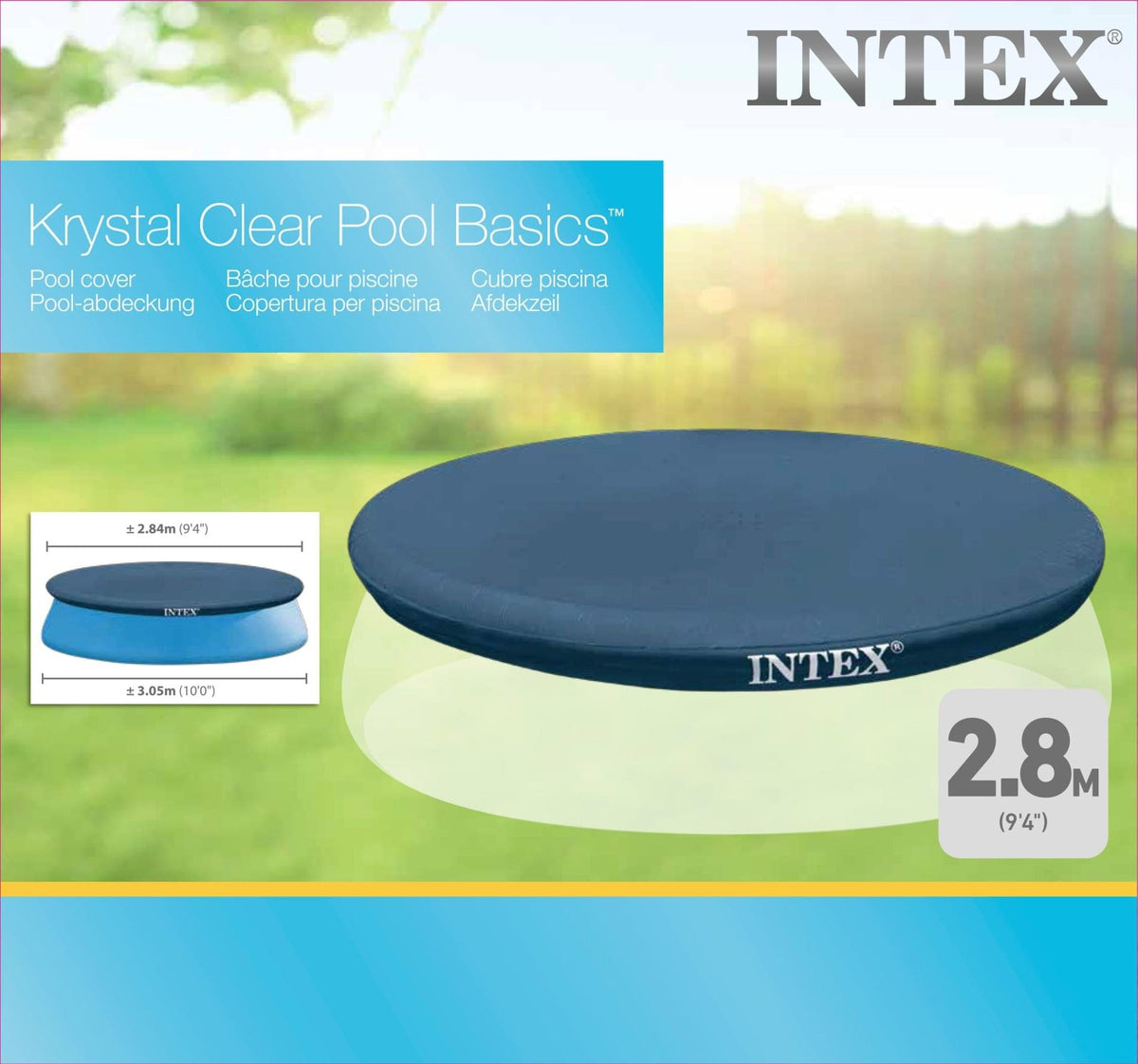 Intex Afdekzeil 305 cm - Azzura Pool
