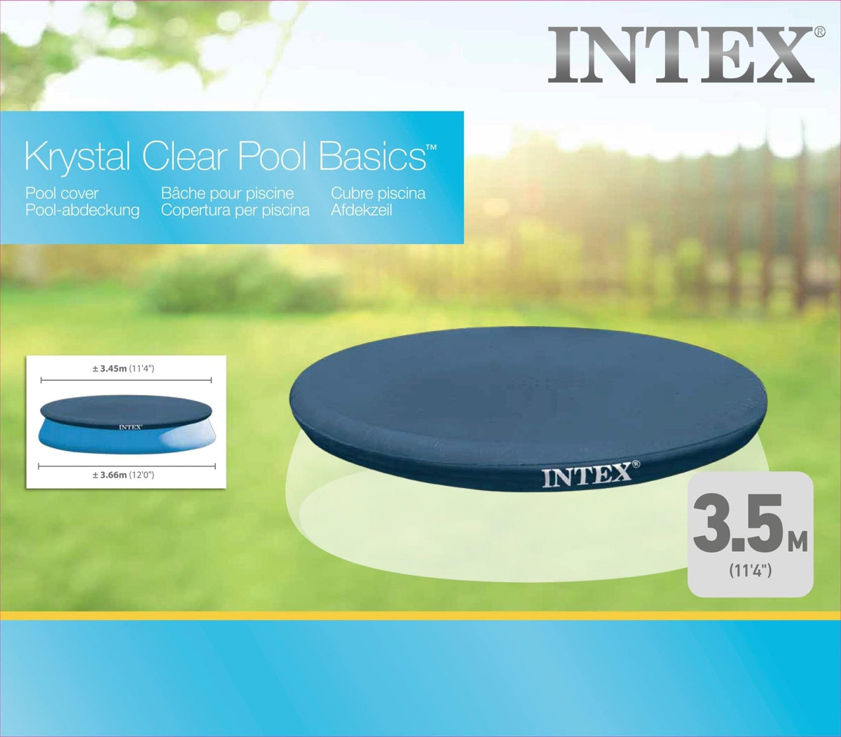 Intex Afdekzeil 366 cm - Azzura Pool