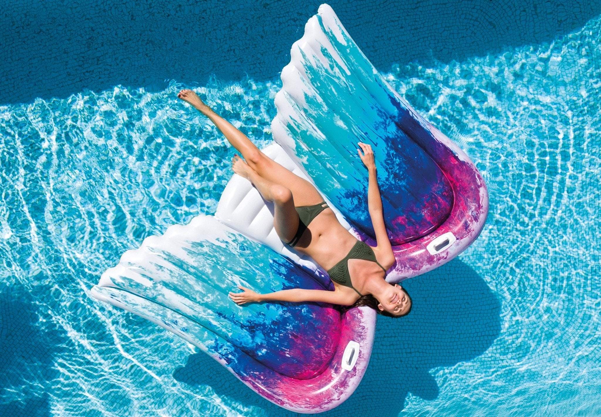 Intex Angel Wings Luchtbed - Azzura Pool