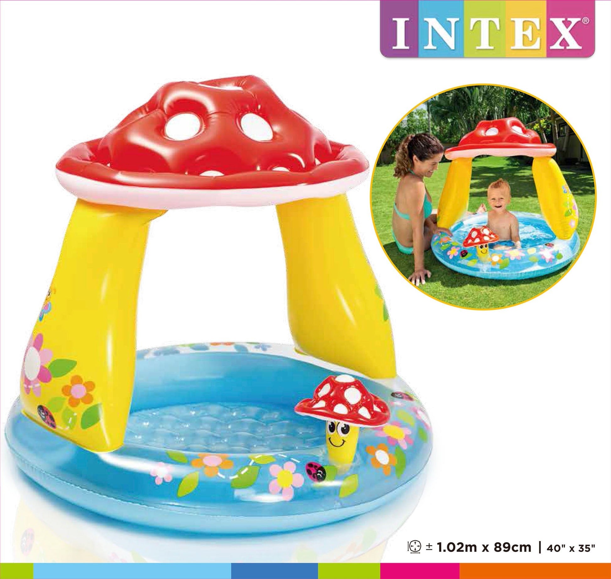 Intex Baby zwembad Paddenstoel - Azzura Pool
