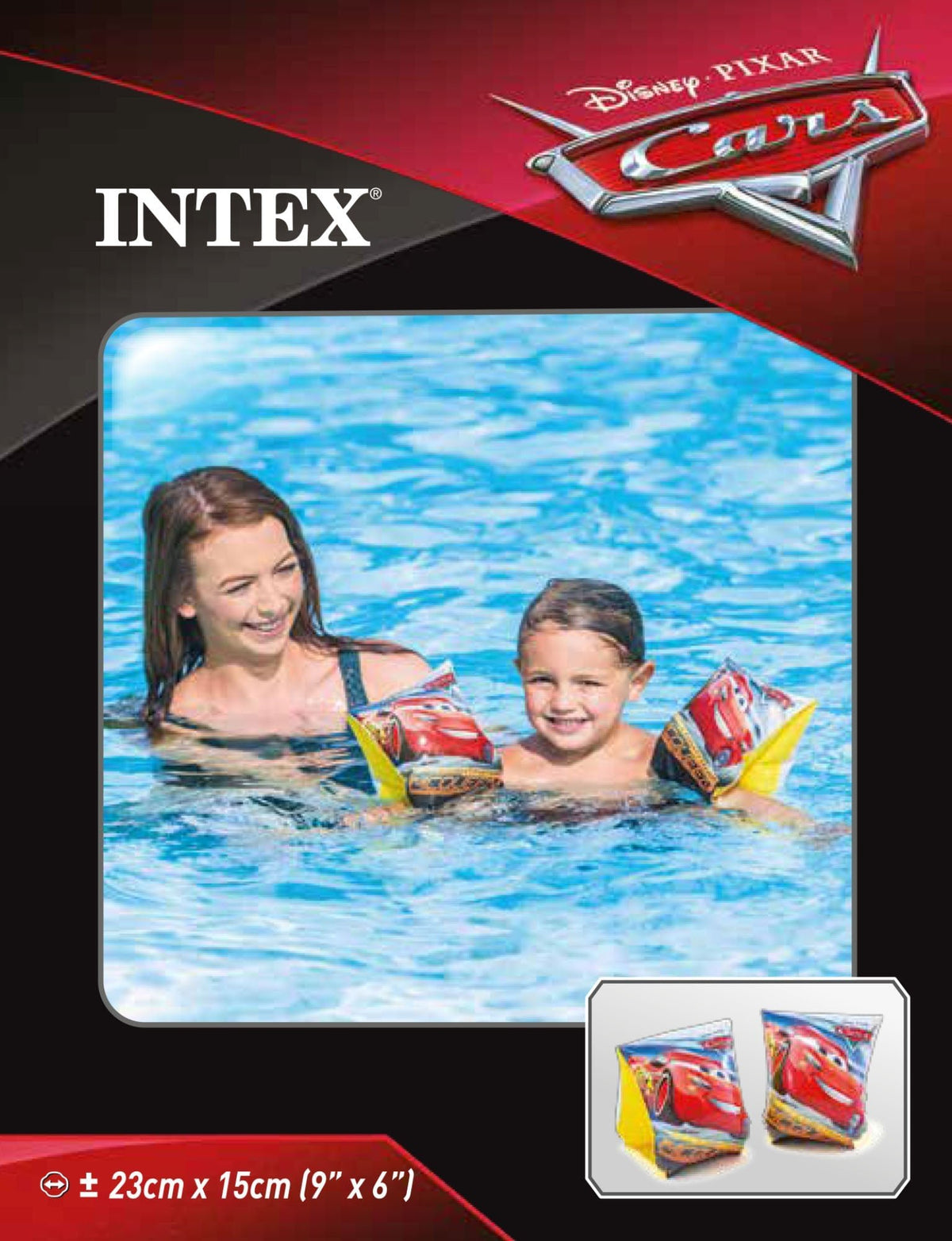 Intex Cars deluxe zwembandjes, 3-6 jr. - Azzura Pool