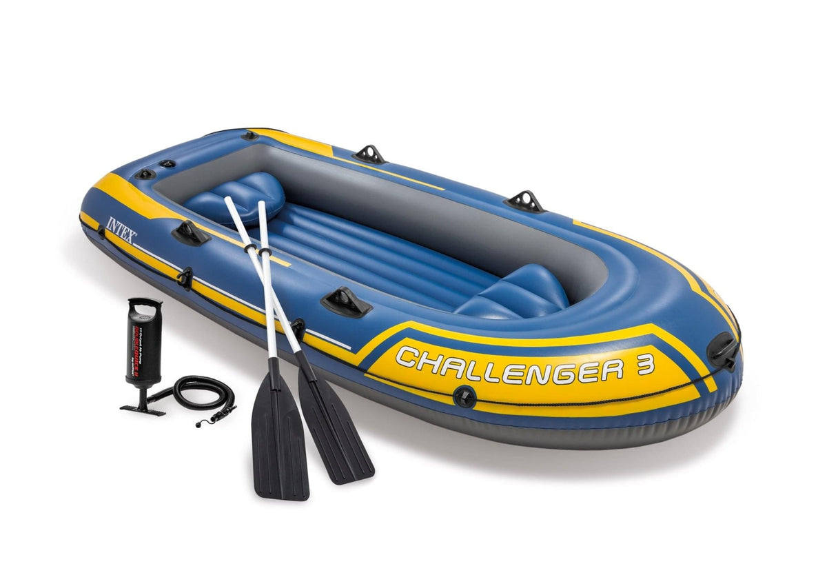 Intex Challenger 3 opblaasboot set - Azzura Pool