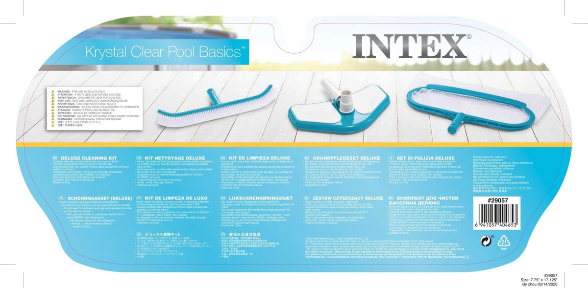Intex Deluxe Cleaning Kit schoonmaakset - Azzura Pool