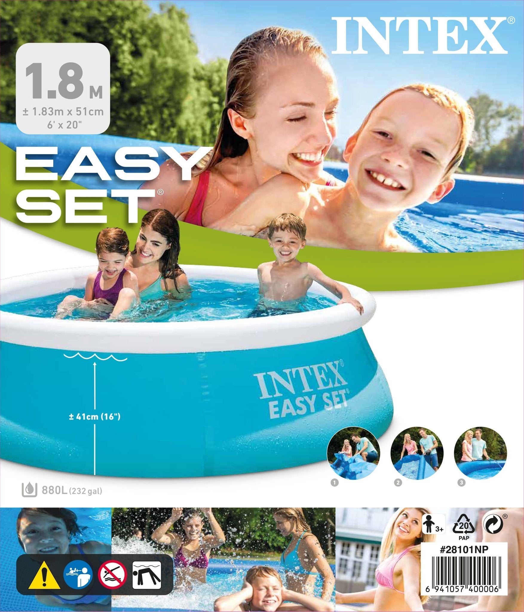 Intex Easy Set Ø183x51 cm - Azzura Pool