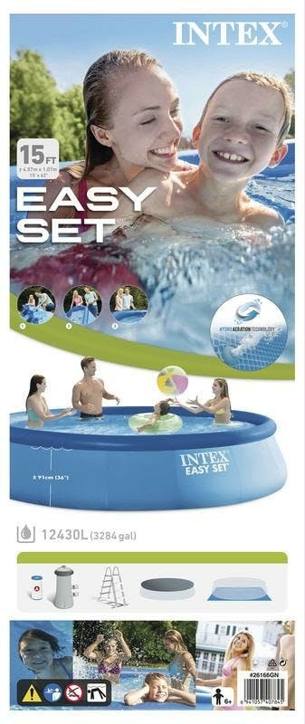 Intex Easy Set Ø457cm x 107cm - Azzura Pool
