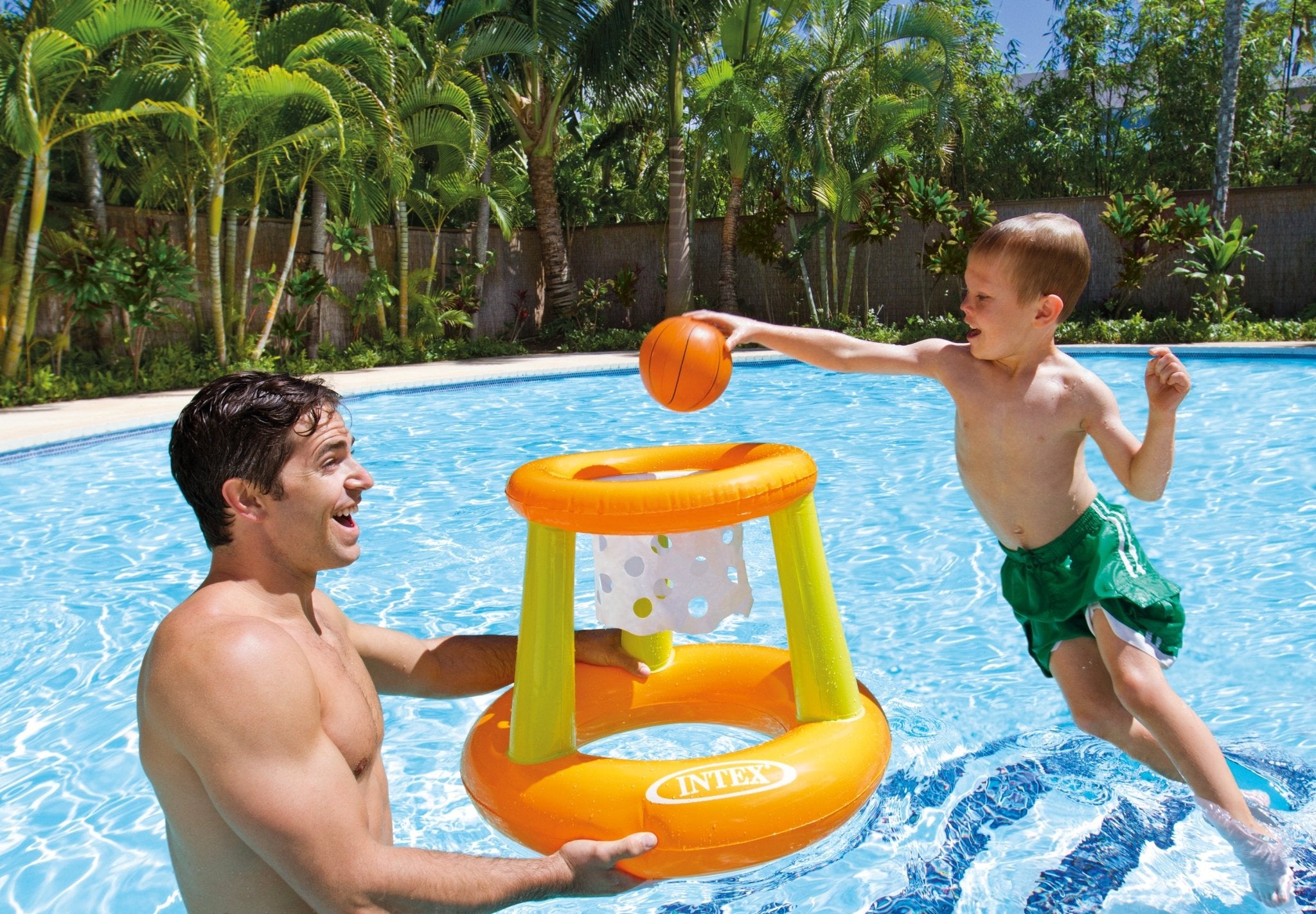 Intex Floating Hoops basketbalset - Azzura Pool