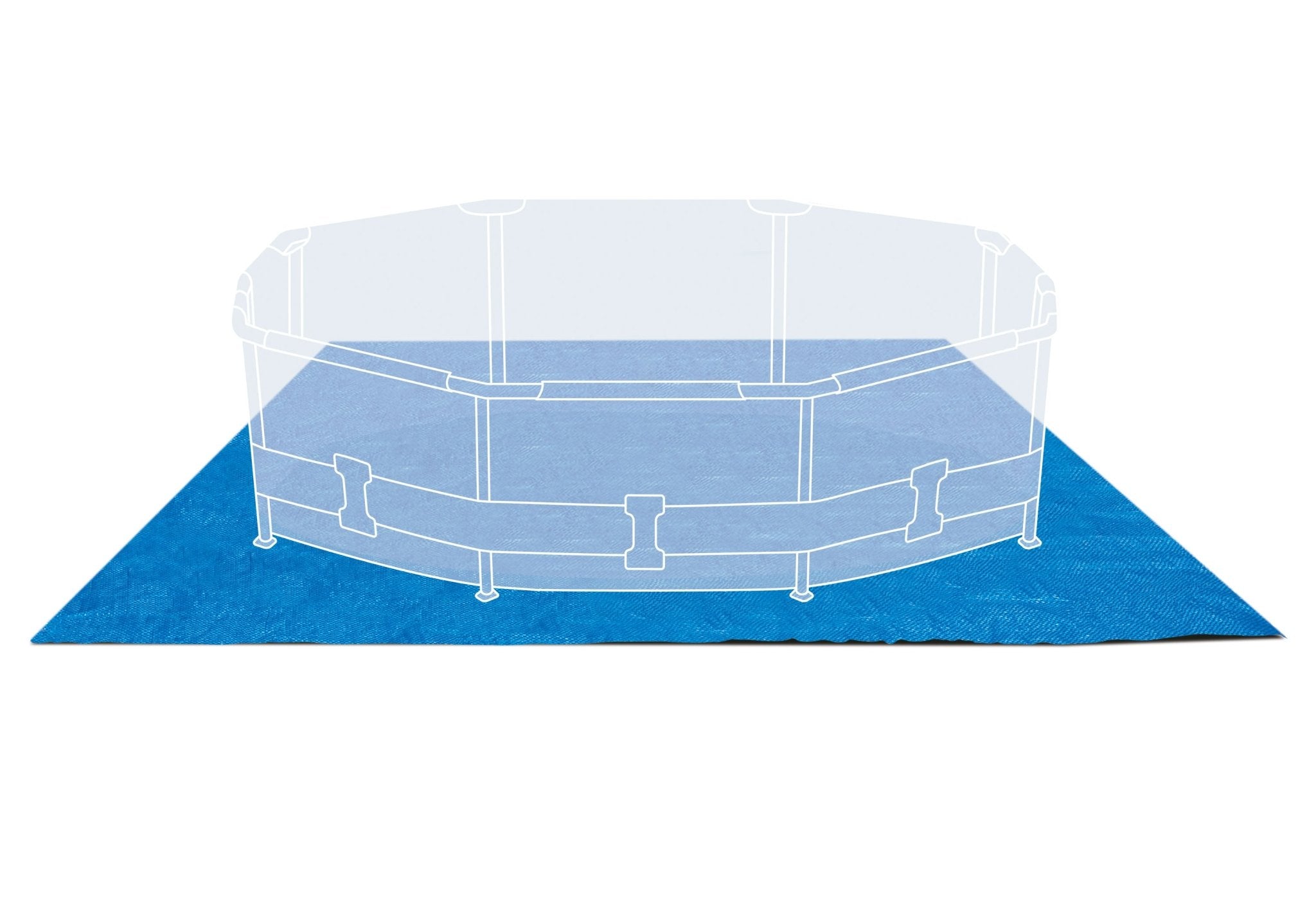 Intex grondzeil 472 x 472 cm - Azzura Pool