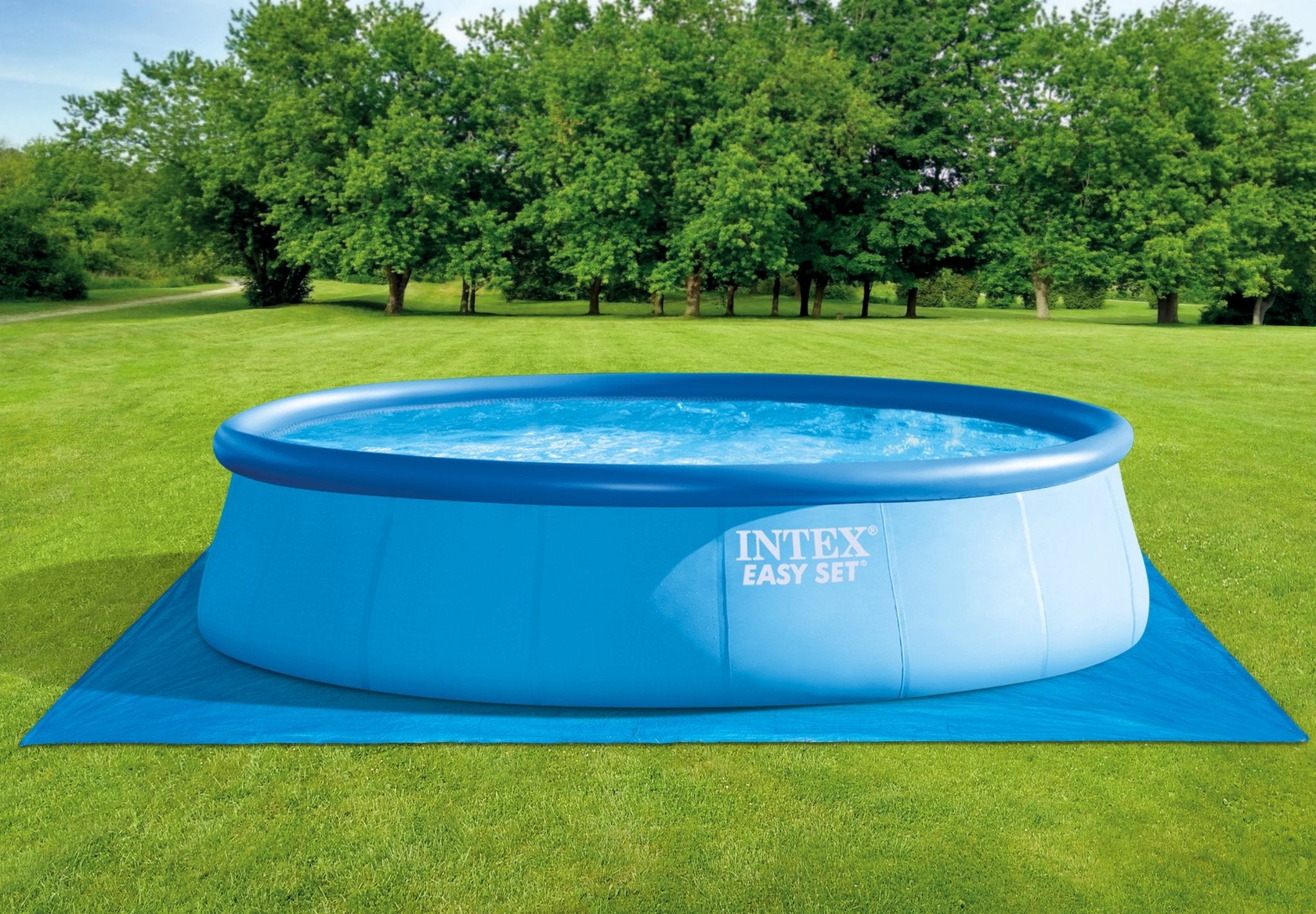 Intex grondzeil 472 x 472 cm - Azzura Pool