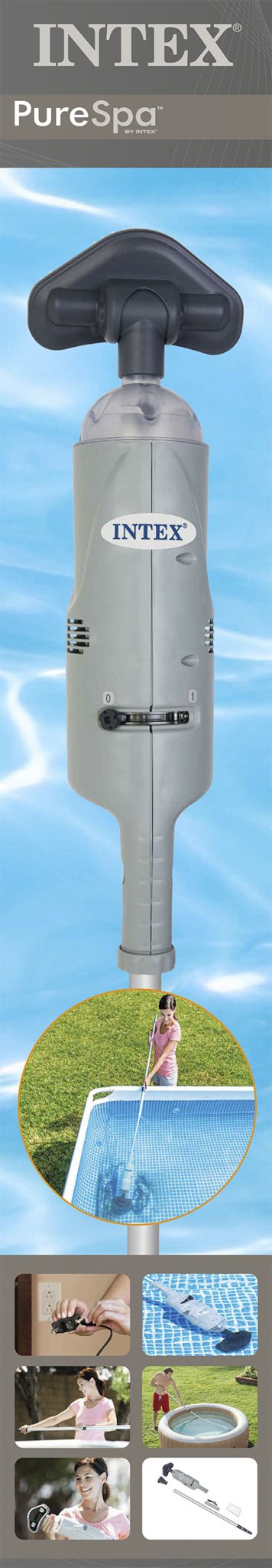 Intex handstofzuiger - Azzura Pool